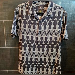 Men's Short Sleeve Button Down